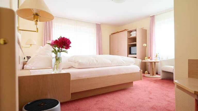 Flur vom Doppelzimmer vom Hotel Morgensonne in Badenweiler