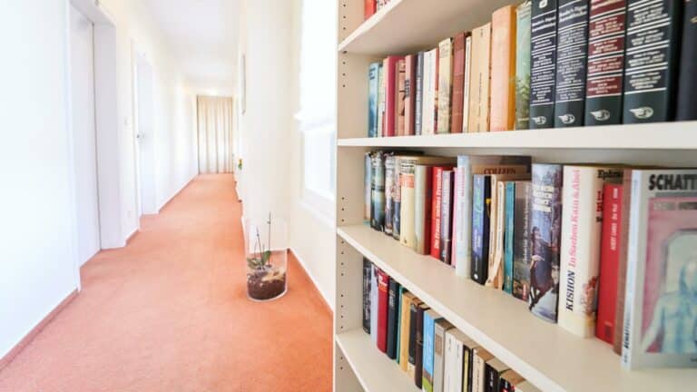 Flur vom Hotel Morgensonne